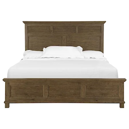 King Panel Bed